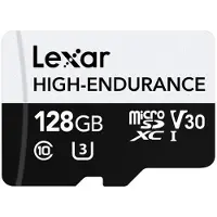Lexar High-Endurance MicroSDXC -muistikortti, 128 Gt