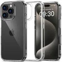 Tech-Protect iPhone 16 Pro Flexair Hybridikotelo - Läpinäkyvä