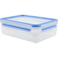 Tefal K30288, Laatikko, Suorakulmainen, 0,6 L, Sininen, Läpinäkyvä, Muovi, Saksa