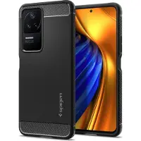 Spigen Rugged Armor POCO F4 Matte Black Case