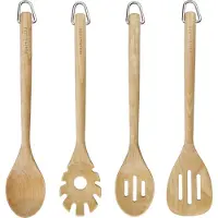 KitchenAid Keittiövälinesetti 4 kpl, birchwood