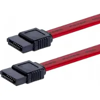 StarTech.com SATA12, 0,3 m, Naaras/naaras, Punainen, 90 mm, 125 mm, 17 mm