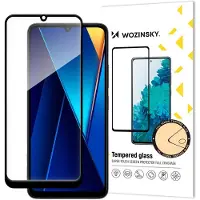 Wozinsky Full Glue Tempered Glass with Black Frame for Xiaomi POCO C65/Redmi 13C
