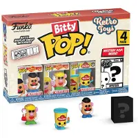 Funko POP! Bitty Pack Series Retro Toys Avaimenperä 4 Yksiköt