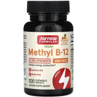 Jarrow Formulas Metyyli B-12 2500 mcg - 100 tablettia.