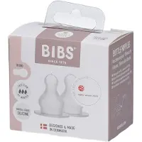 BIBS Baby Fast Flow silikoninen 2kpl pullotutti