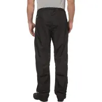 Vaude Men's Fluid Rain Pants II Black Sadehousut L
