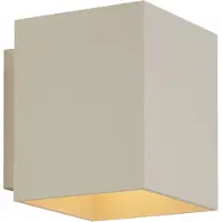 QAZQA Moderni seinävalaisin beige G9 neliö - Sola
