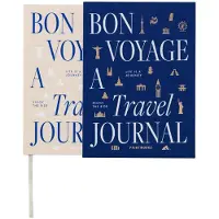 Printworks Bon Voyage - Travel Journal - Navy - ONE SIZE