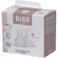 BIBS Baby Slow Flow silikoninen 2kpl pullotutti