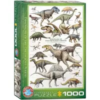 Eurographics - Puzzle World of Dinosaurs: Chalk - 1000 pala