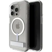 Zagg iPhone 13/iPhone 14/iPhone 15 Kuori Crystal Palace Snap Kickstand Clear