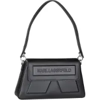 Karl Lagerfeld Ikon Olkalaukku Nahka 31 cm Musta