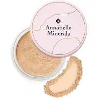 Annabelle Minerals Radiant Mineral Foundation puuterimainen mineraalimeikkivoide ihon kirkastamiseen sävy Golden Fairest 4 g