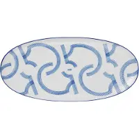 Royal Copenhagen - Motif Tarjoilukulho 37 cm Sininen/Valkoinen