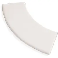 HAY Palissade istuintyyny puistonpenkkiin in Cream white