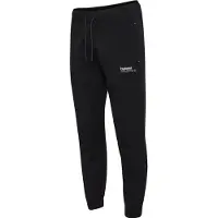 Hummel Urheiluhousut 'Tech Fleece' musta / valkoinen