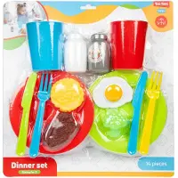 Toi-Toys - Home Food Dinner Set 14pcs.