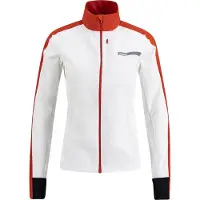 Swix Women's Roadline Wind Jacket Bright White/Fiery Red Urheilutakit vuorettomat L