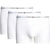 Tommy Hilfiger Underwear Bokserishortsit 'Essential' tummansininen / punainen / valkoinen