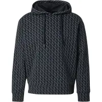 Armani Exchange Collegepaita tummanharmaa / musta