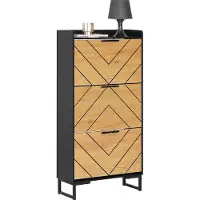 SoBuy Kenkäkaappi FSR164-SCH, 3 hyllyä