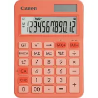 Canon LS-125KB, Työpöytä, Perus, 12 lukua, Akku/Aurinko, Oranssi (80-100002)