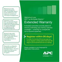 APC EXTENDED WARRANTY, NEW PRODUCT, EASY UPS SMV SMVS, LEVEL 03, 1 YEAR (WBEXTWAR1YR-SD-03)