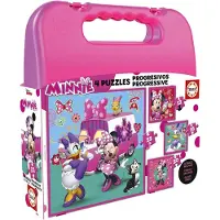 Educa 12-16-20-25 Minnie Happy Helpers - Multi/patterned - ONE SIZE