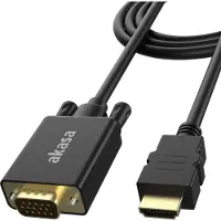 Akasa AV adapter HDMI - D-Sub (VGA) black (AK-CBHD26-20BK)