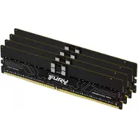Kingston 128GB (4 x 32GB) FURY Renegade Pro DDR5 RDIMM, 5600MHz, ECC, CL28, 1.35V, musta