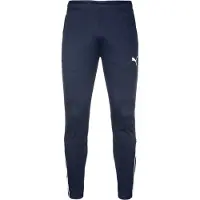 Puma Treenihousut Teamliga - Navy/valkoinen, koko Medium