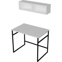 Skye Decor Pöytä Gama, valkoinen/musta