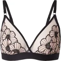Chantelle Lush Wirefree Triangle Bra - Black - S