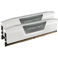 Corsair 32GB (2 x 16GB) Vengeance, DDR5 6400MHz, CL32, 1.40V, valkoinen/harmaa