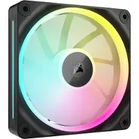 Corsair iCUE LINK LX140 RGB 140mm - Expansion kit, Single Pack, PWM-laitetuuletin, musta