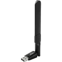 Edimax EW-7822UAD, Langaton, USB, WLAN, Wi-Fi 5 (802.11ac), 867 Mbit/s, Musta