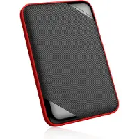 Silicon Power Armor A62, 1 TB, 2.5", 3.2 Gen 1 (3.1 Gen 1), Musta, Punainen (SP010TBPHD62SS3K)
