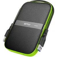 Silicon Power 1TB Armor A60, 2,5" ulkoinen kiintolevy, pölyn/iskun/roiskevedenkestävä, USB 3.0