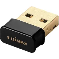 Edimax EW-7811Un V2, Langaton, USB, WLAN, Wi-Fi 4 (802.11n), 150 Mbit/s, Musta