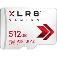 PNY MicroSDXC-muistikortti - - XLR8 - 512 Go - Luokka 10 - U3 - V30