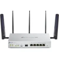 TP-LINK Omada Pro G36W-4G, Wi-Fi 6 (802.11ax), Kaksitaajuus (2,4 GHz/5 GHz), Ethernet LAN, 4G, Valkoinen, Pöytäreititin (G36W-4G(EU))