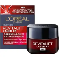 L'Oréal Kasvohoito Day & Night Laser X3 Anti-Age -päivävoide