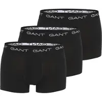 Gant 3-Pack Trunks - Black - S