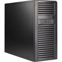 Supermicro CSE-732D4-668B, Midi Tower, PC, Musta, ATX, EATX, mikro ATX, HDD, Verkko, Teho, Järjestelmä, Kensington