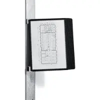 Durable VARIO, Seinä, Muotokuva, A4, Musta (591801)