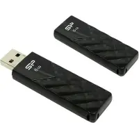 Silicon Power Ultima U03 8GB, 8 GB, USB A-tyyppi, 2.0, Liuku, 13 g, Musta (SP008GBUF2U03V1K)
