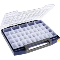Raaco Lajitelmalaatikko 45 lokeroa 421x361x55mm