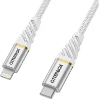 Otterbox USB-C – Lightning -kaapeli, 60 W, 1 m, valkoinen