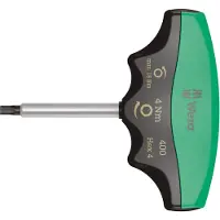 Wera Ruuvimeisseli WE05005080001; Hex4; 4 Nm; 60 mm; kuusiokolo